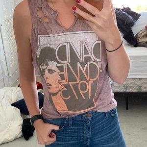 Vintage David Bowie Tank